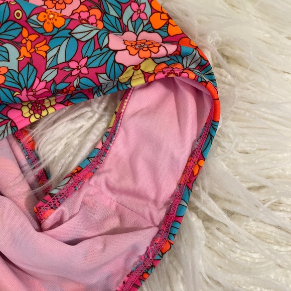 Cat & Jack "One piece Swim Suit in Flower Power" NWOT - Picture 6 of 6